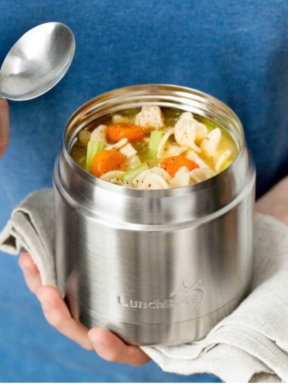 Lunchbots Wide Thermos 16 oz - set of 2